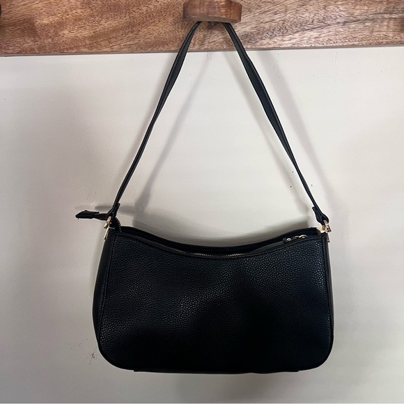 Previously owned Nanette Lepore Handbag in Black with Gold Hardware - Picture 4 of 13